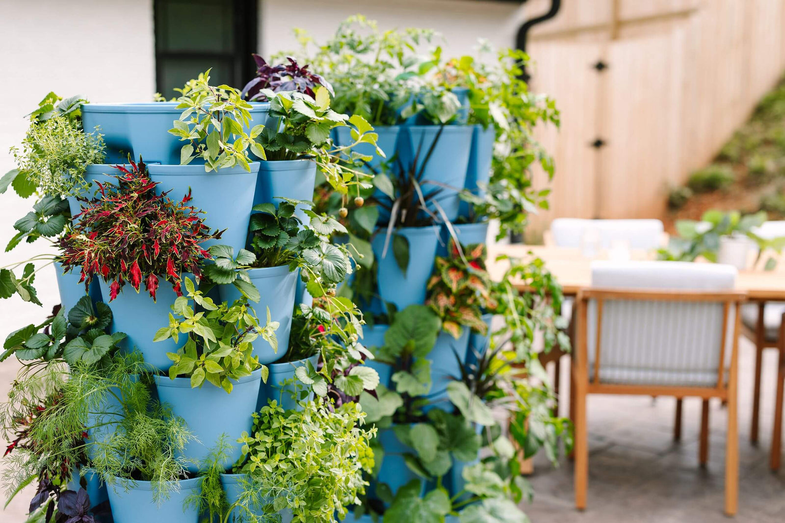 Glacier-Blue GreenStalk Garden
