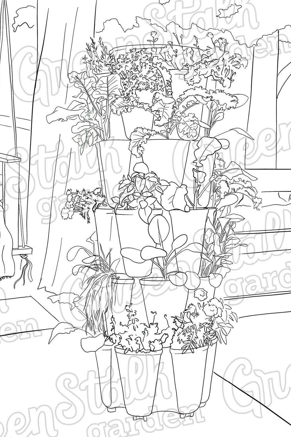 Coloring Book - Gardeners' Edition 