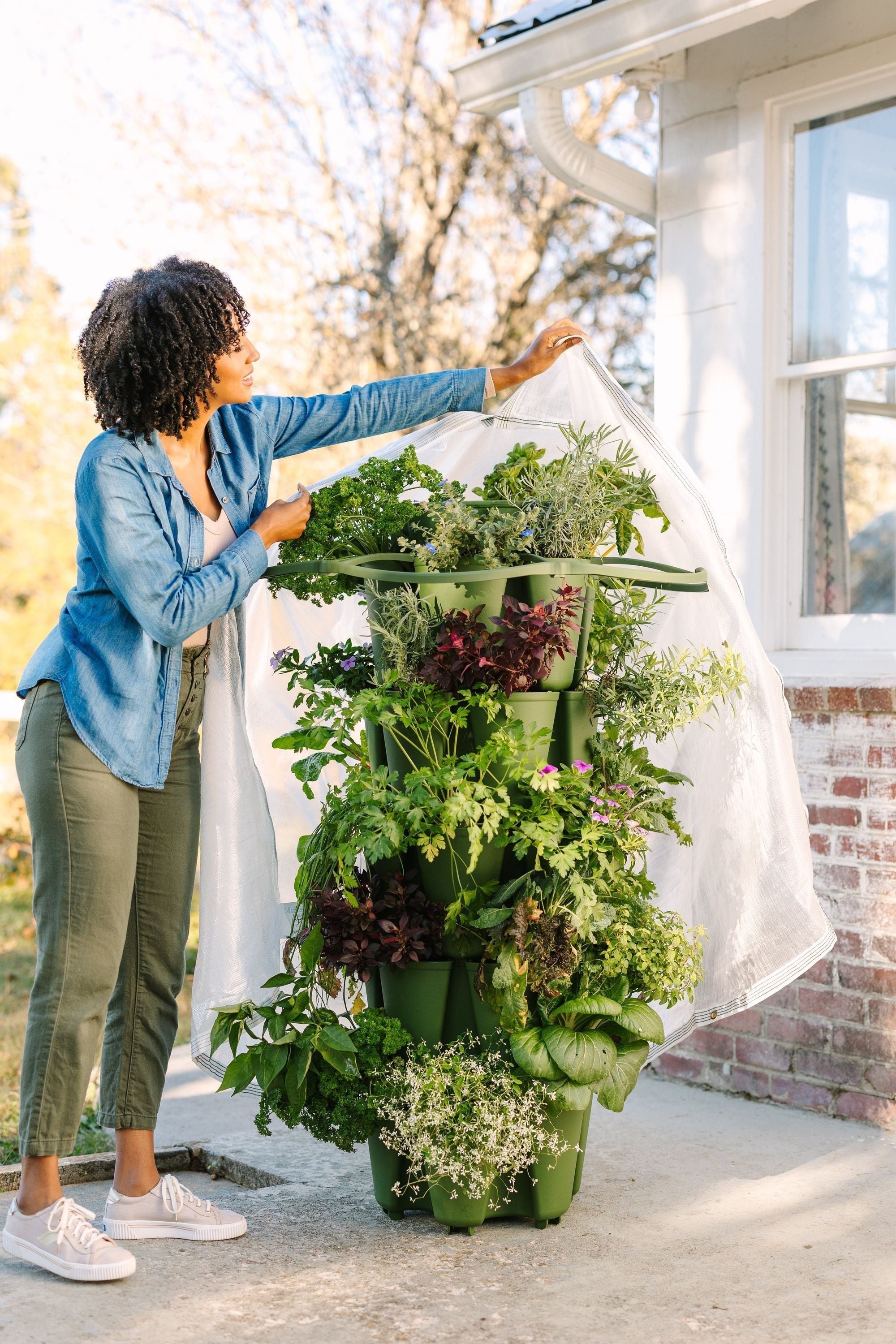 Frost Protection Cover GreenStalk Garden1