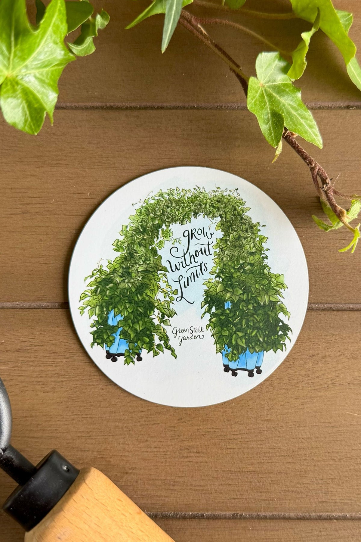 Grow Without Limits Sticker