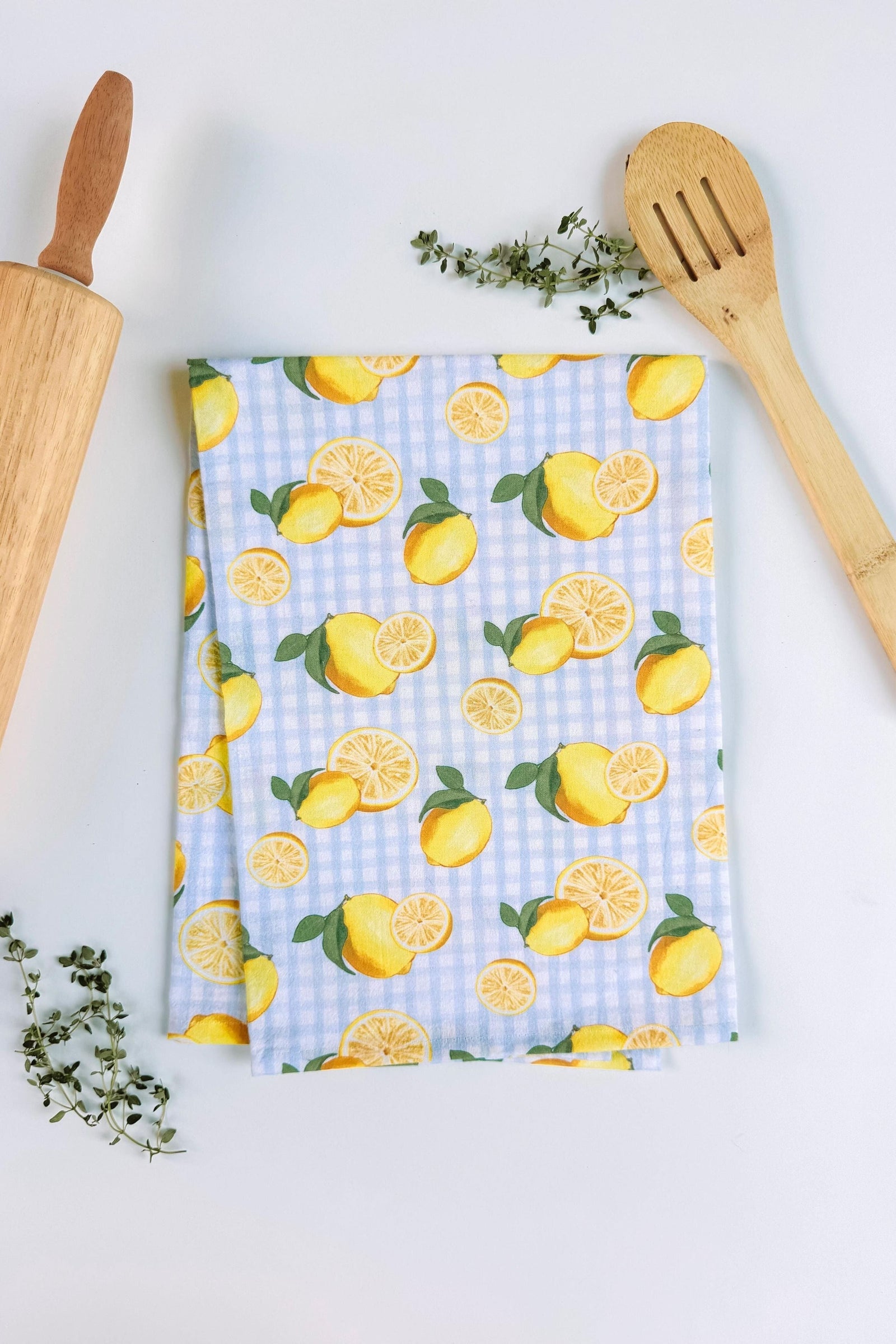 GreenStalk Lemon Print Sourdough Towel 
