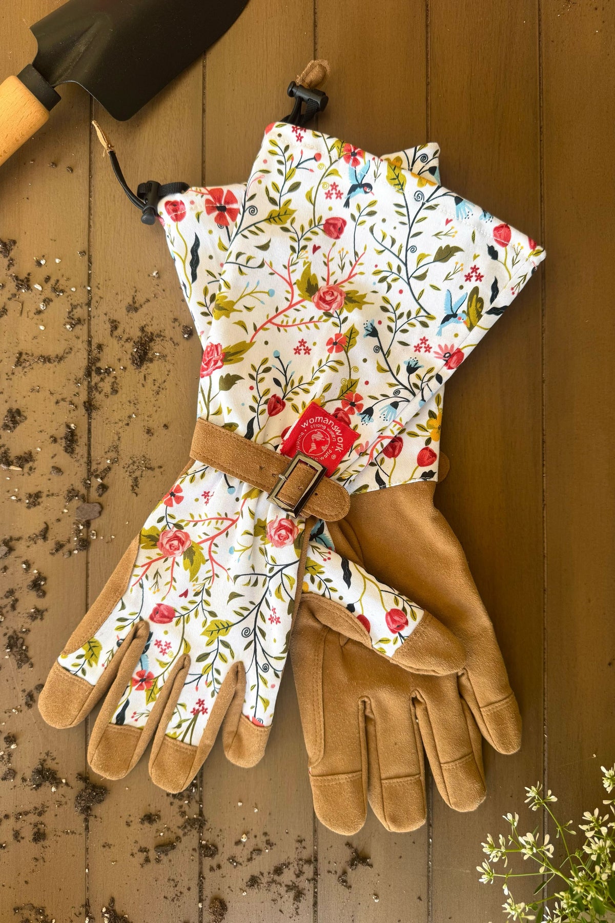 Floral Arm Saver Gloves 