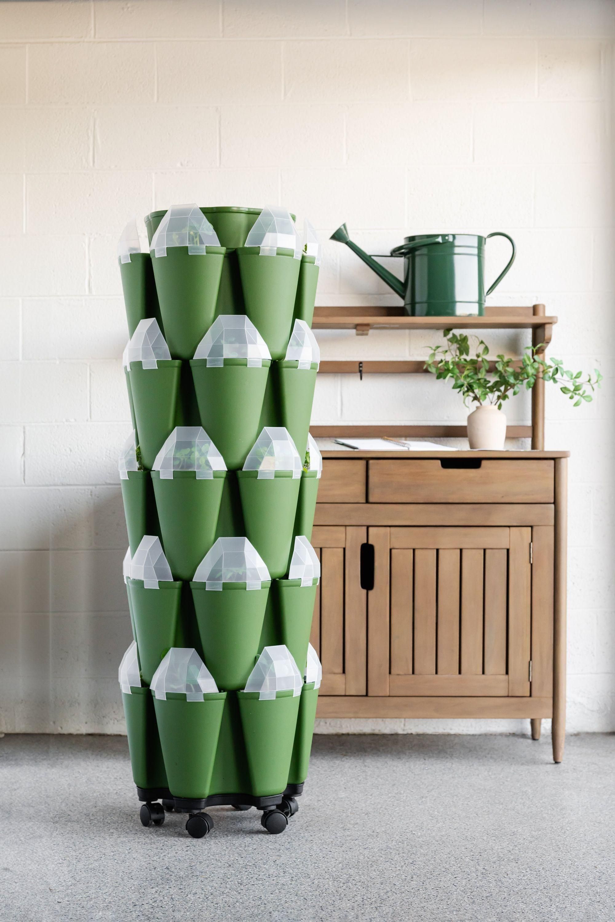 wooden plant house GreenStalk Seed House - Set of 6