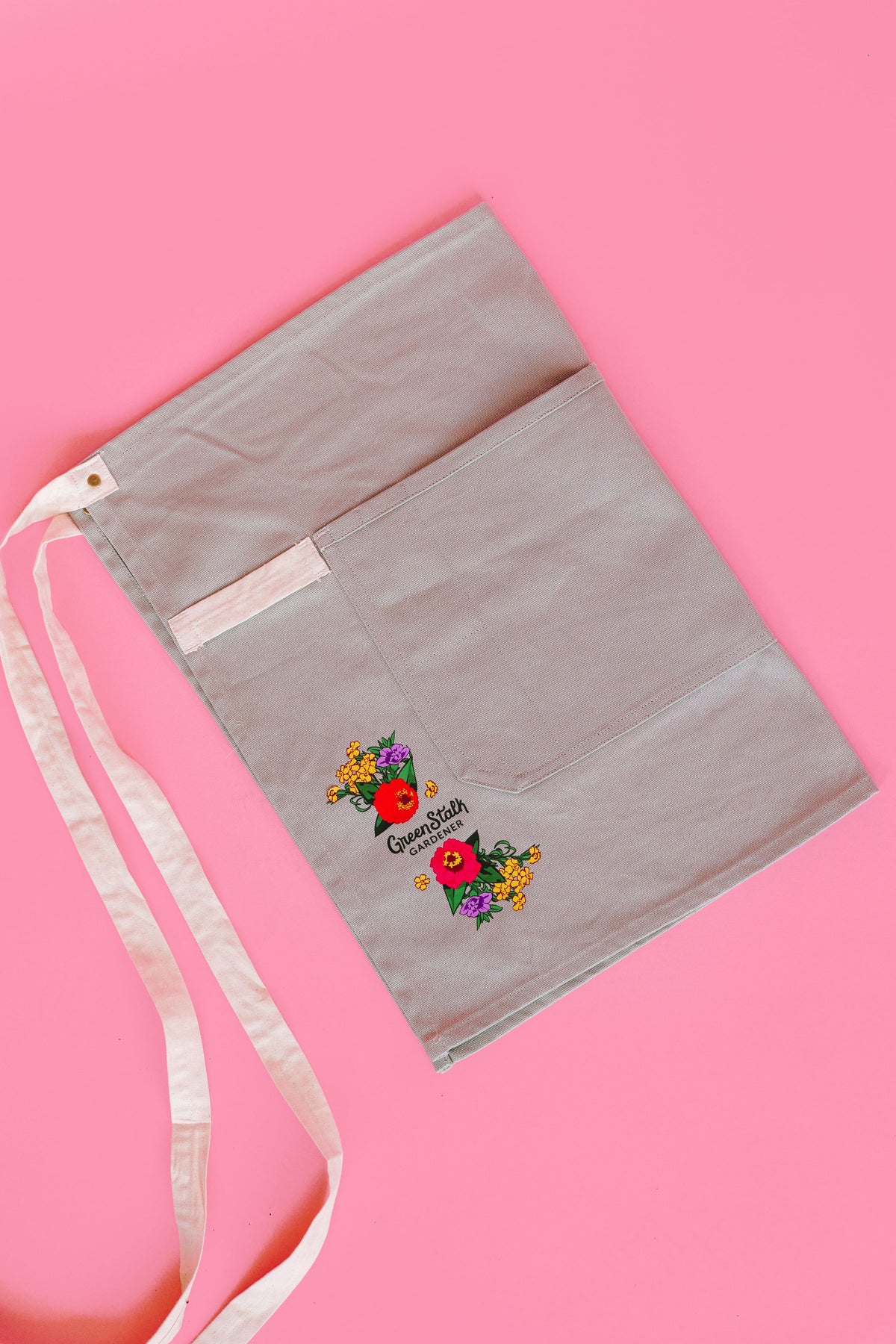 Floral GreenStalk Gardener Waist Apron 