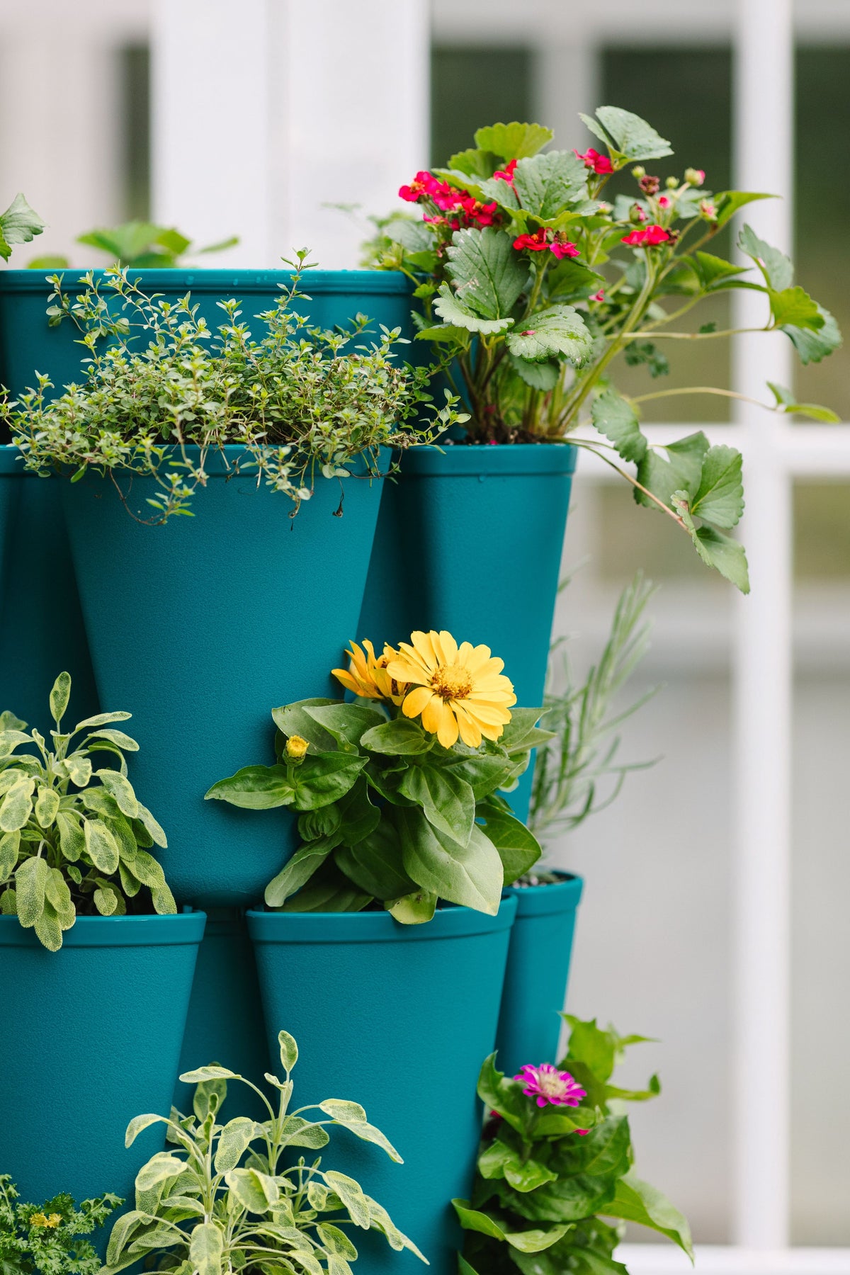 3 Tier GreenStalk Original Vertical Planter | Dragonfly (Basic Texture) 