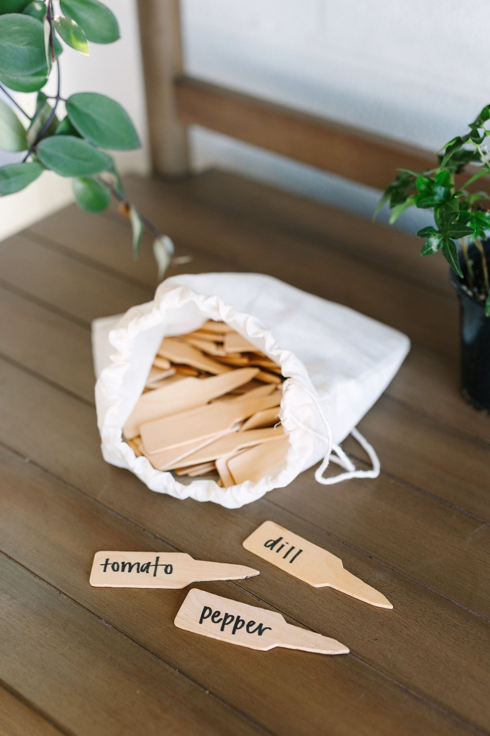 Wooden Plant Marker - Set of 100 