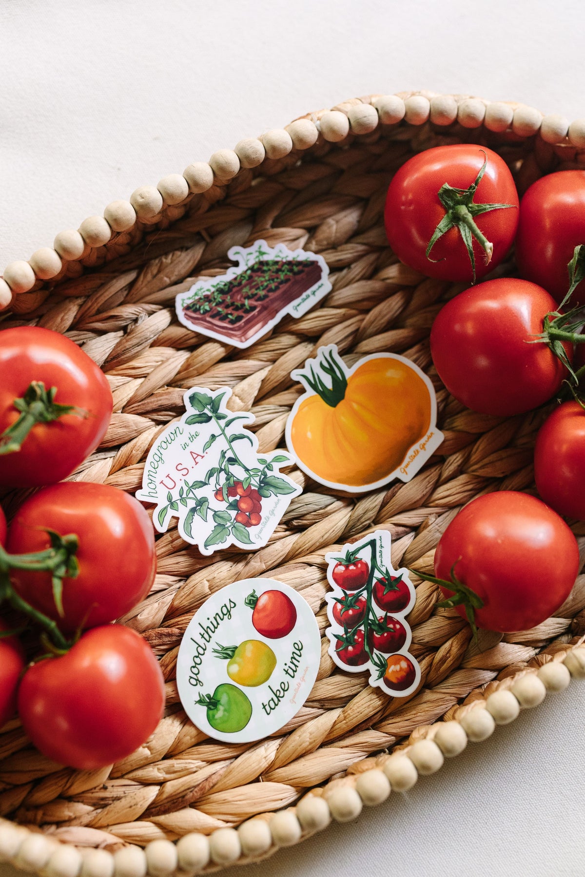Tomato Gardener Sticker Pack 