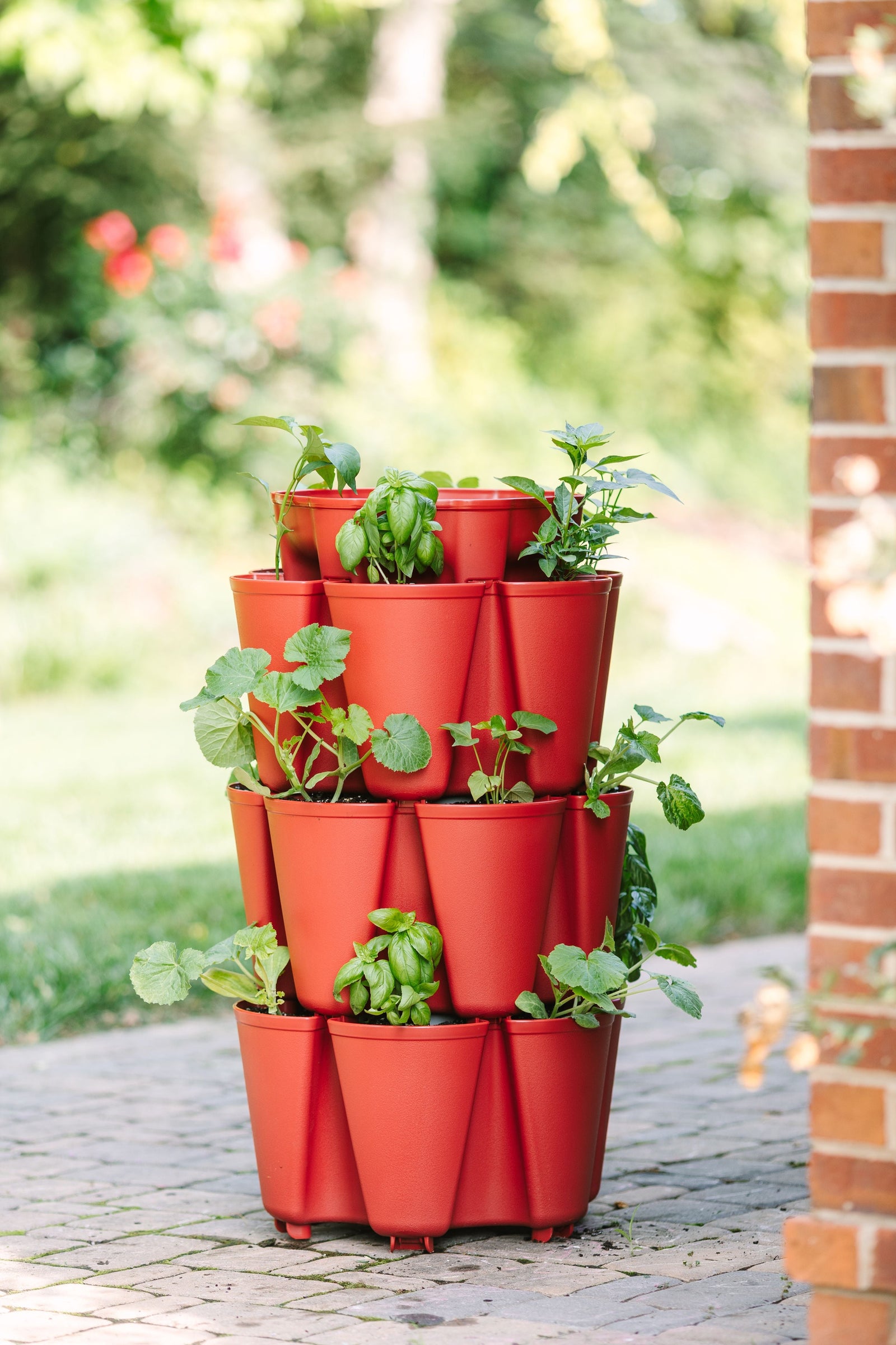 3 Tier GreenStalk Original Vertical Planter | Tomato (Basic Texture) 