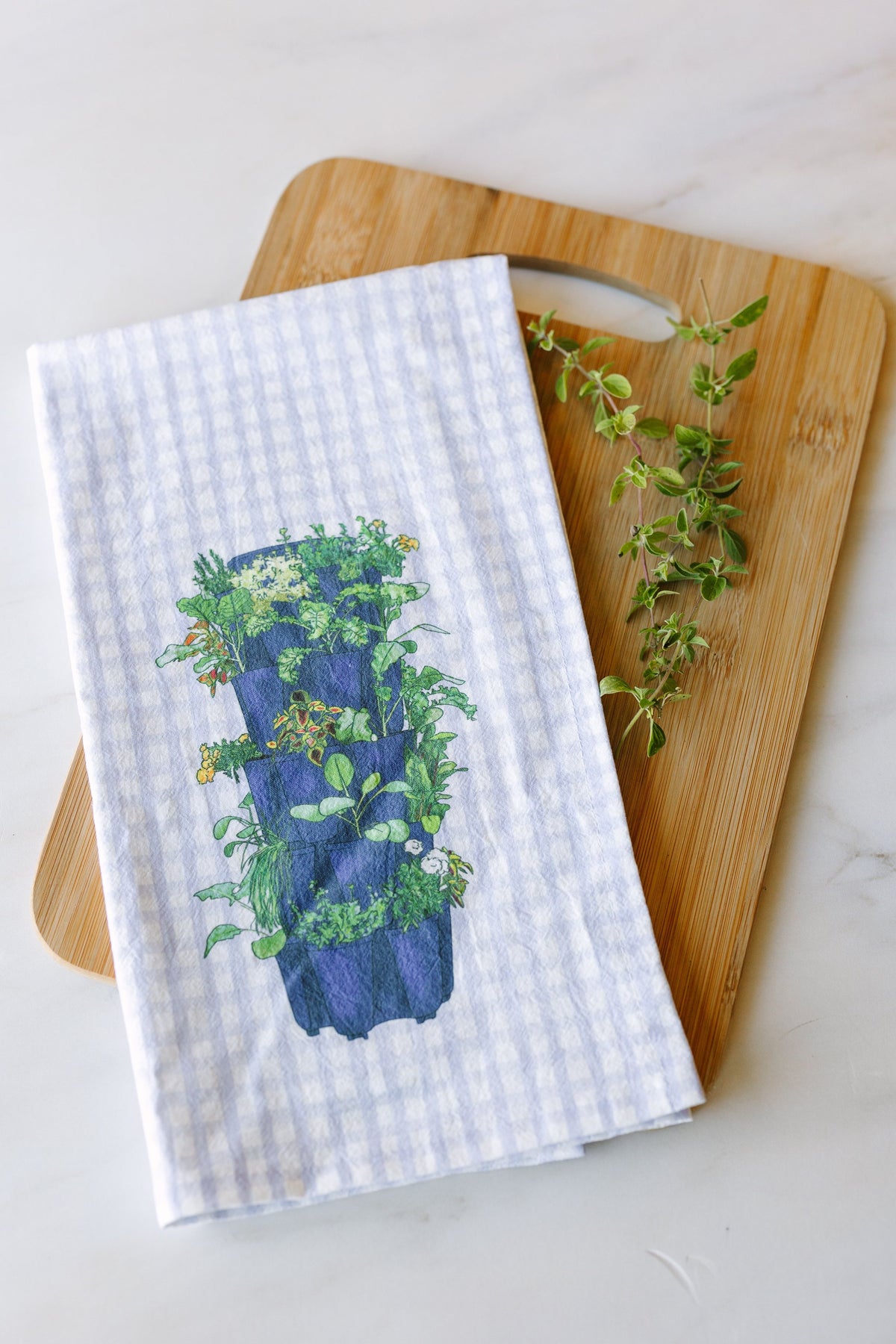 GreenStalk Blackberry Print Sourdough Towel 