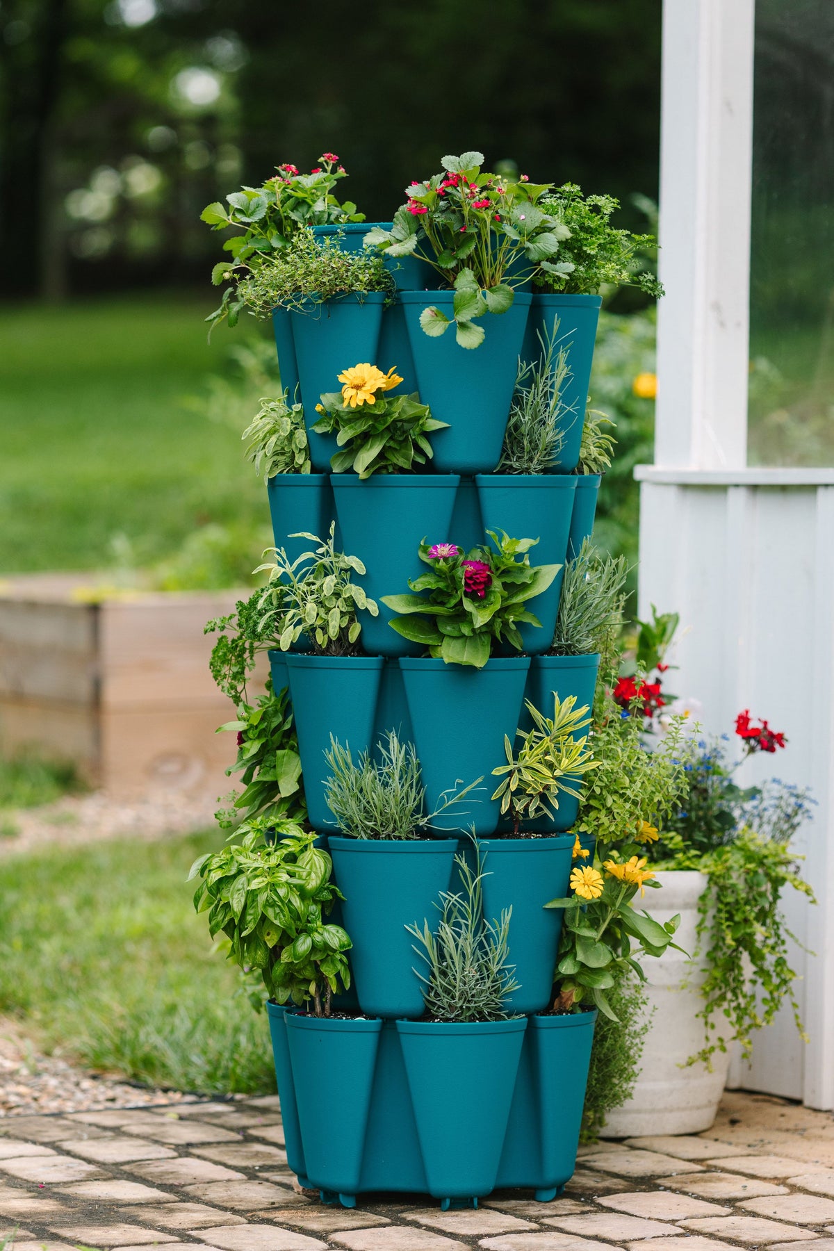 5 Tier GreenStalk Original Vertical Planter | Dragonfly (Basic Texture) 