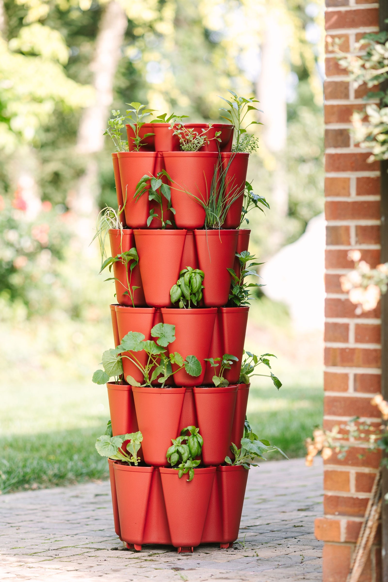 5 Tier GreenStalk Original Vertical Planter | Tomato (Basic Texture) 