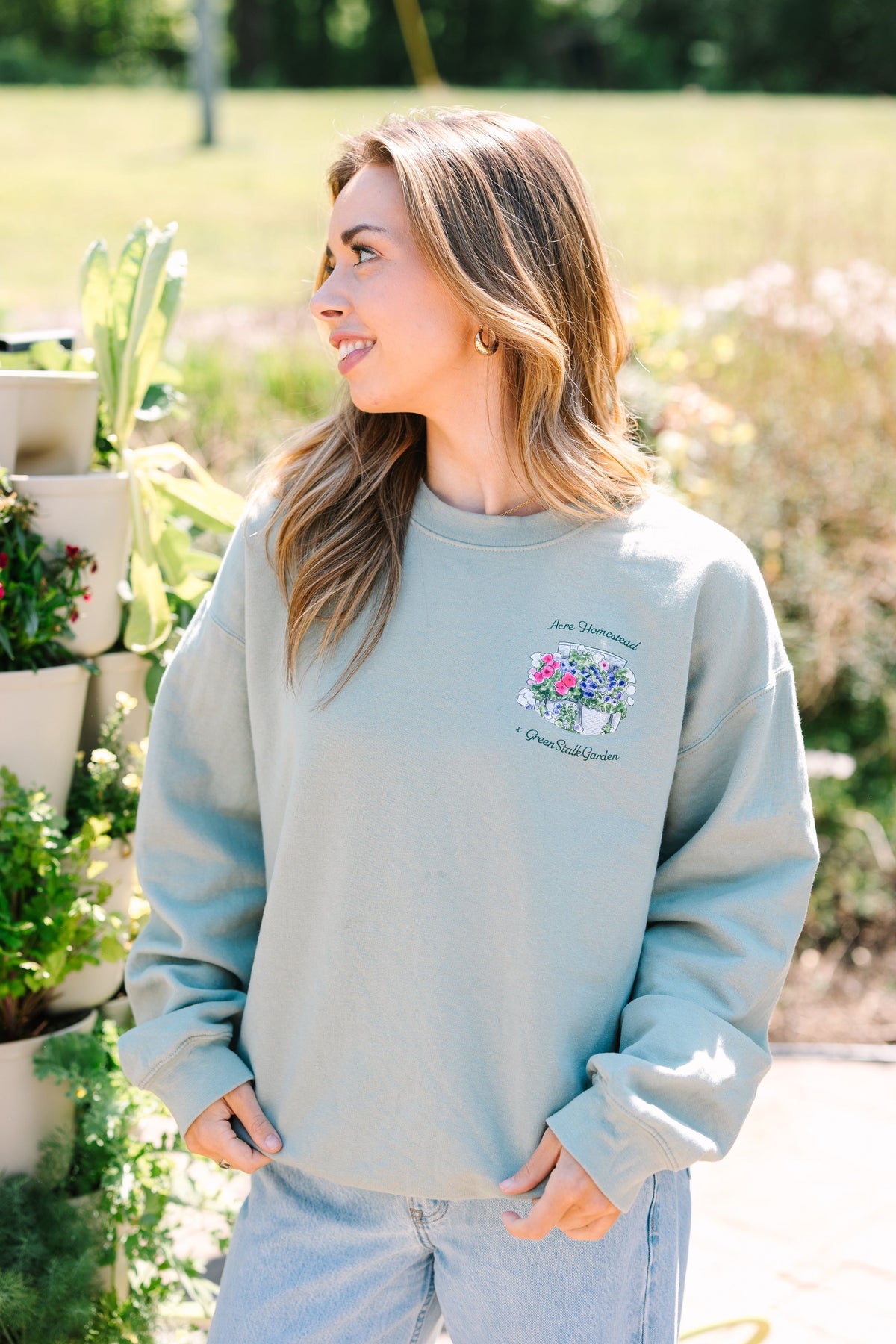 Becky's GreenStalk Sweatshirt 