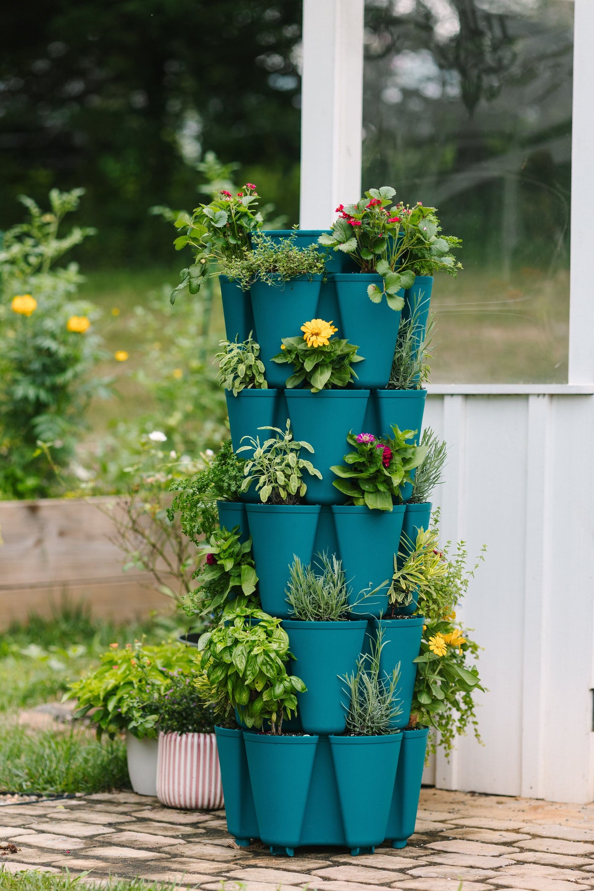 5 Tier GreenStalk Original Vertical Planter | Dragonfly (Basic Texture) 