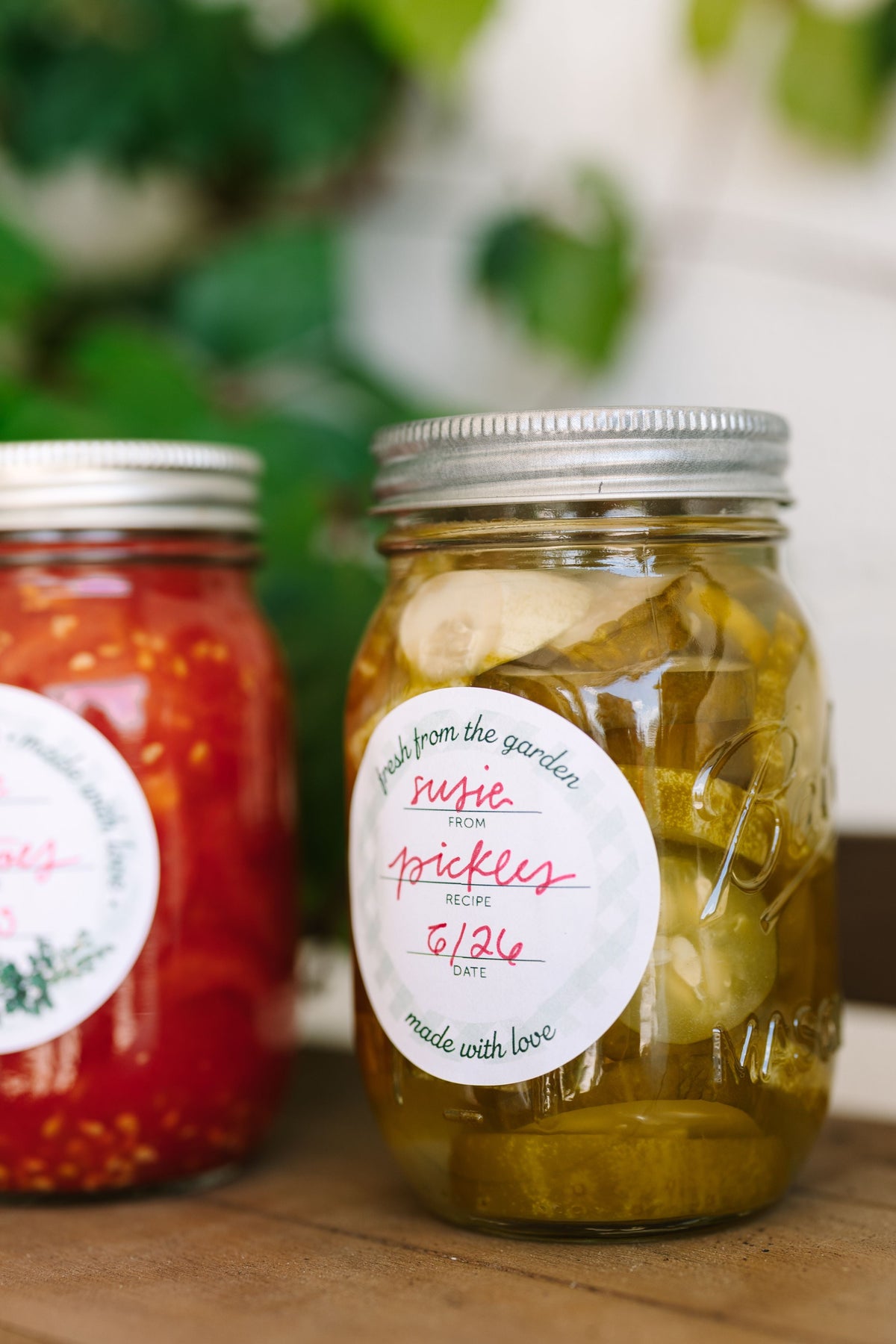 Made With Love Canning Labels - Pack of 96 