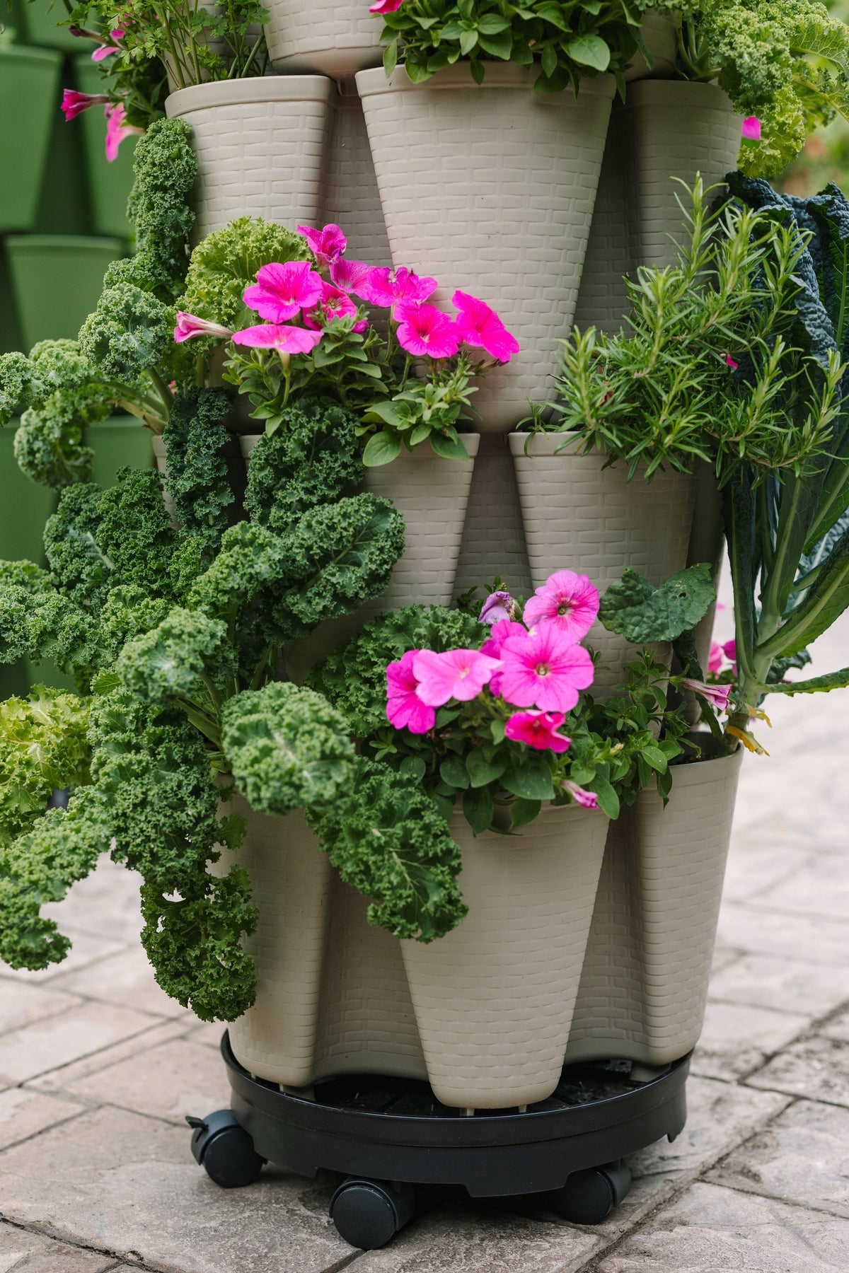 GreenStalk Garden Ultimate Spinner With Wheel Kit 