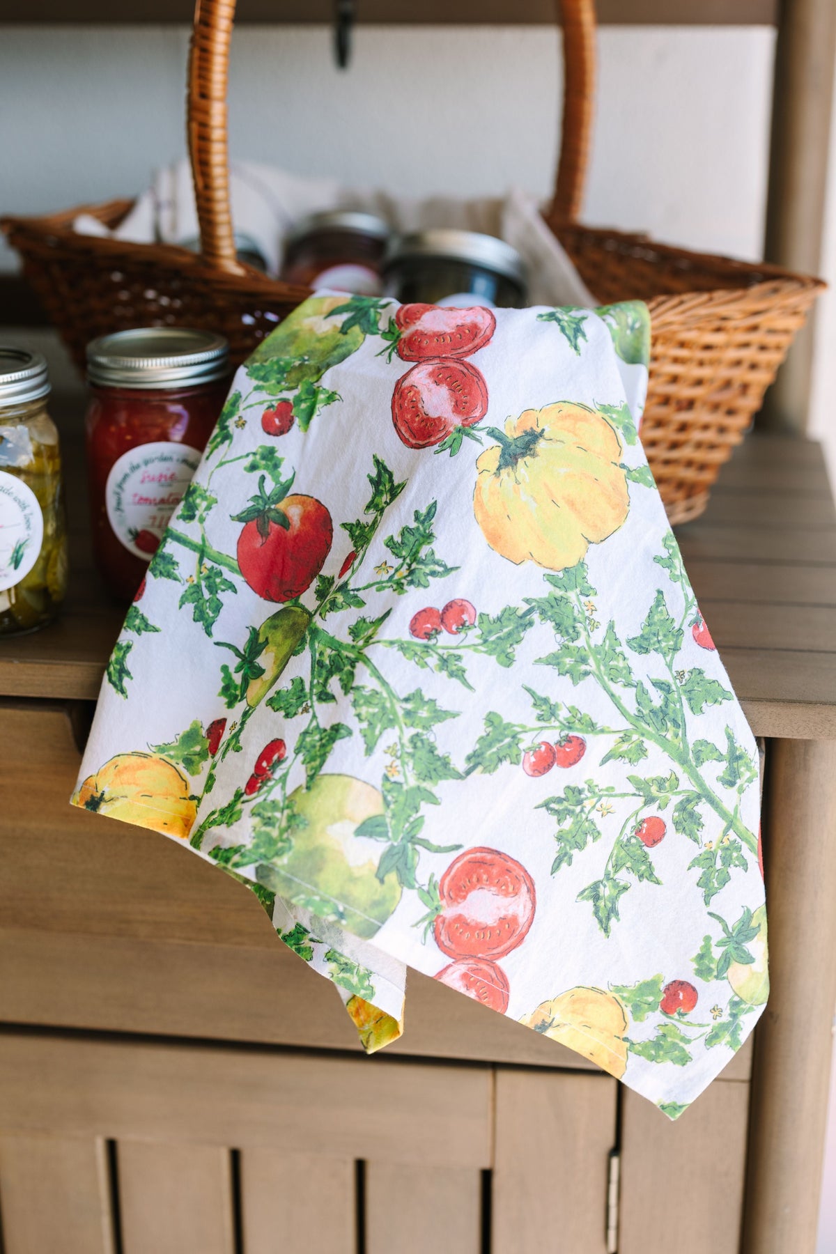 GreenStalk Tomato Print Sourdough Towel 