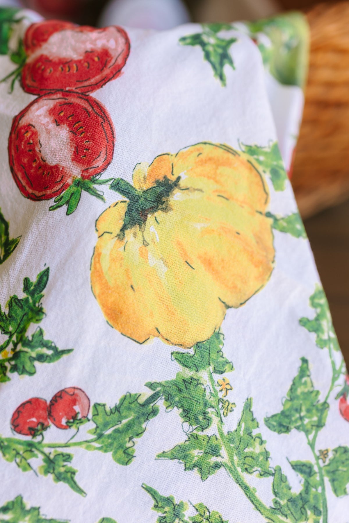 GreenStalk Tomato Print Sourdough Towel 
