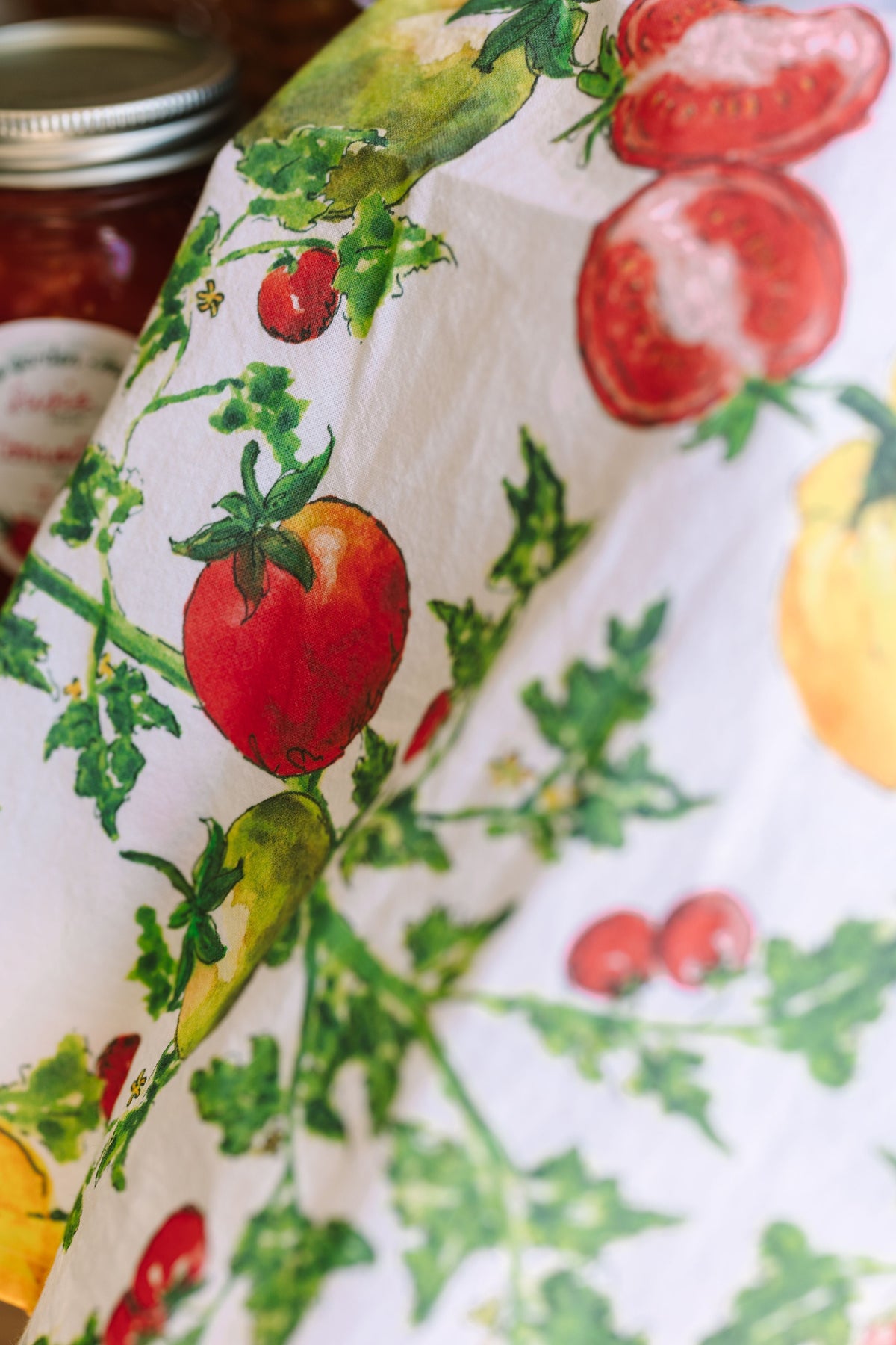 GreenStalk Tomato Print Sourdough Towel 