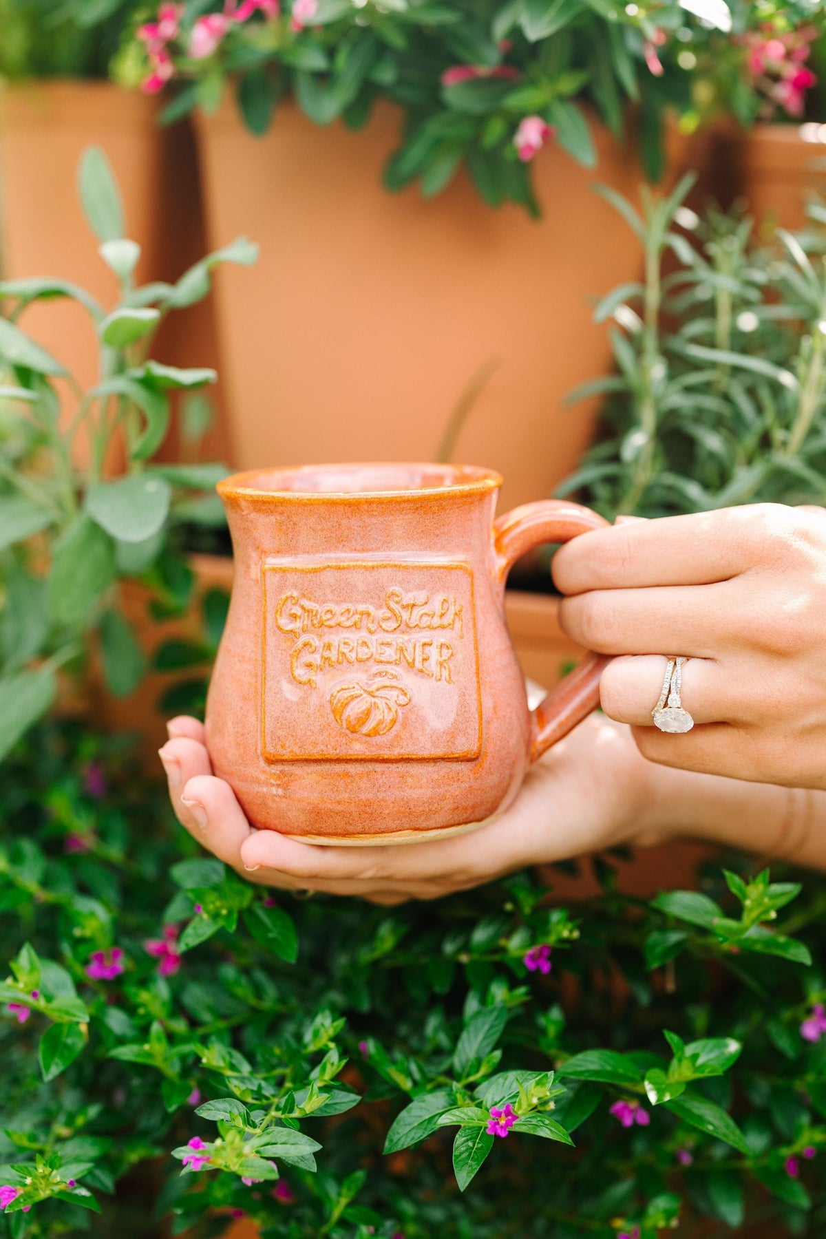 Handmade GreenStalk Mug 