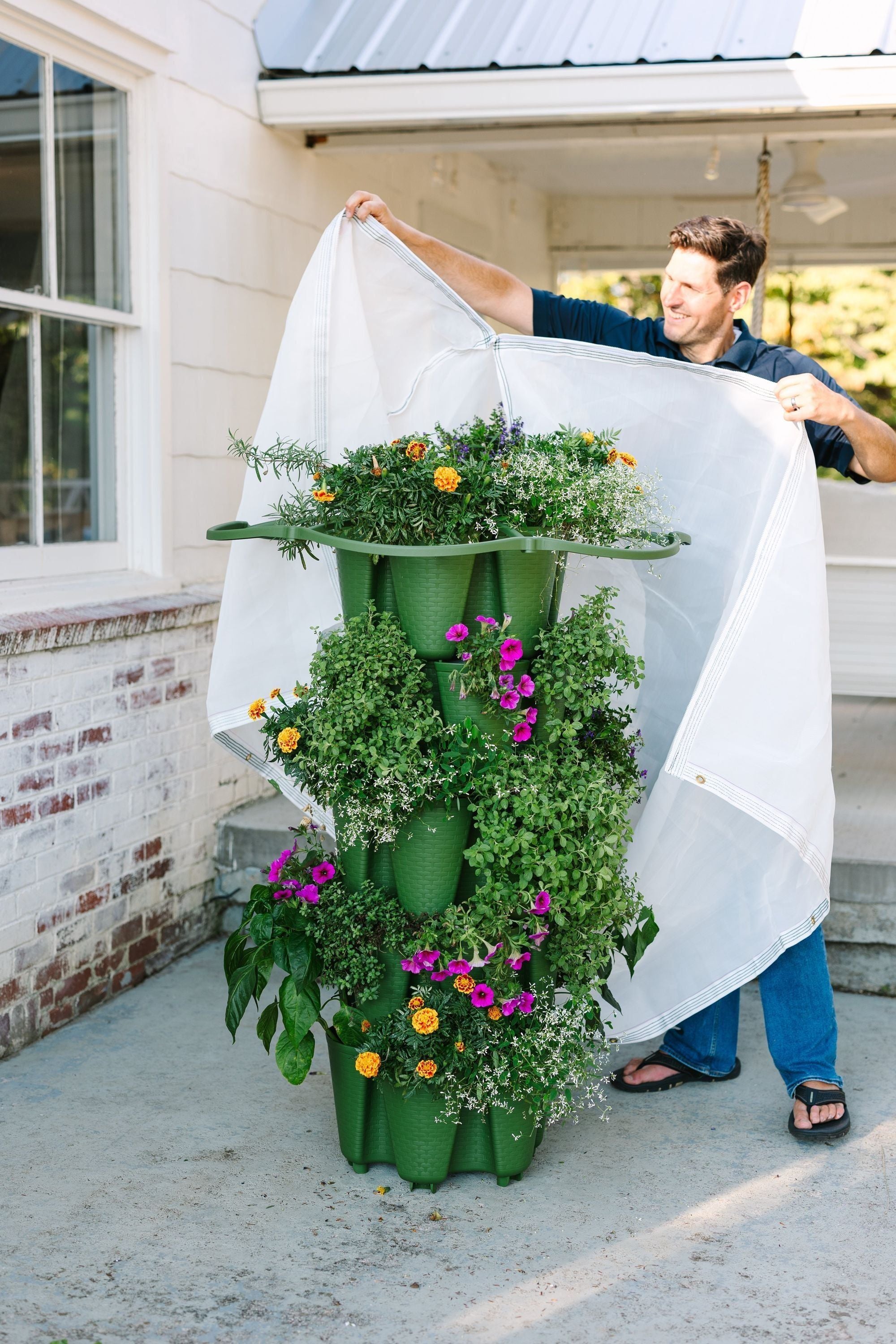Outdoor Insect Protection Insect Protection Cover | GreenStalk Garden