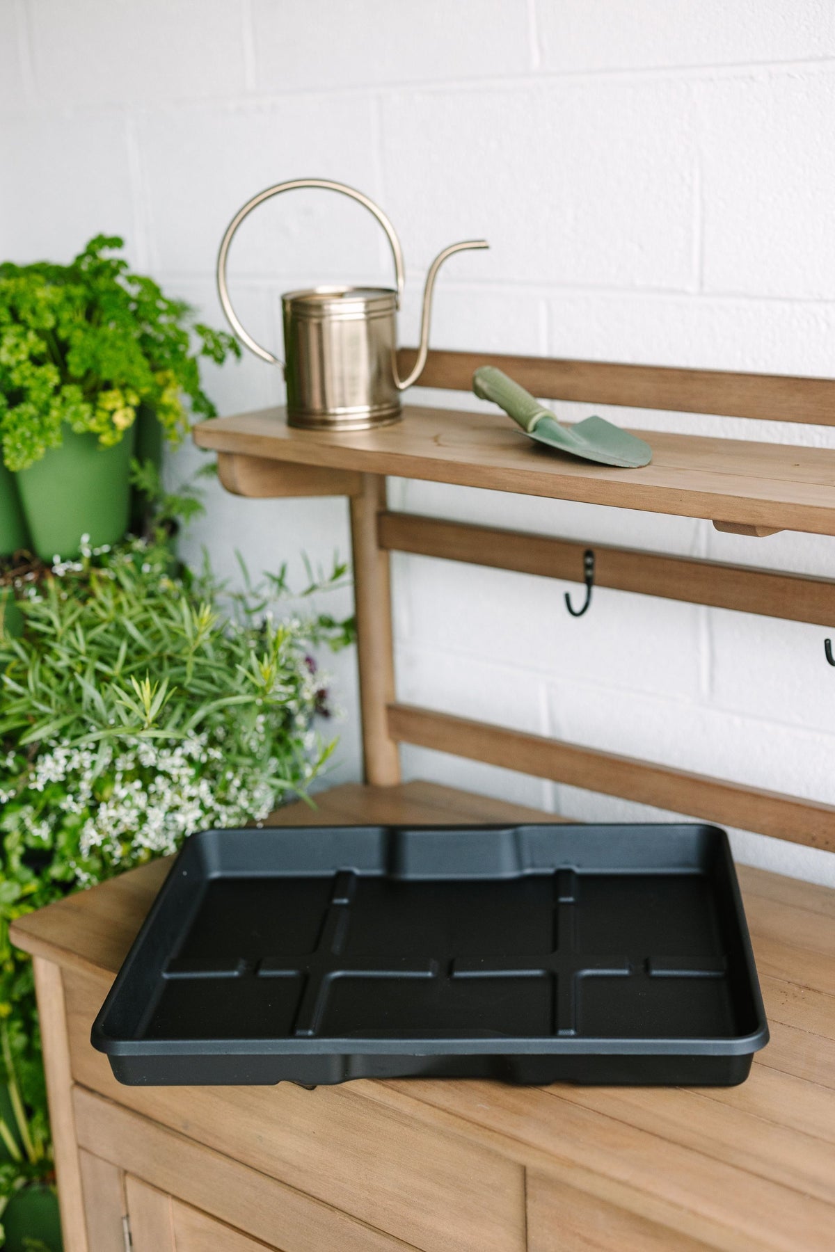 GreenStalk Carrier + Water Tray | Beautiful Black 