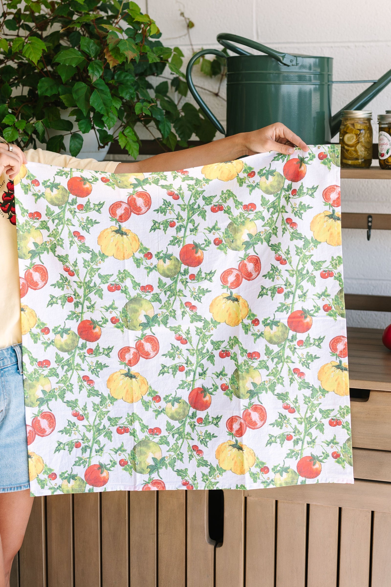 GreenStalk Tomato Print Sourdough Towel 