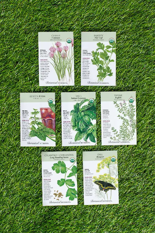 Organic Herb Seeds Bundle - GreenStalk Garden